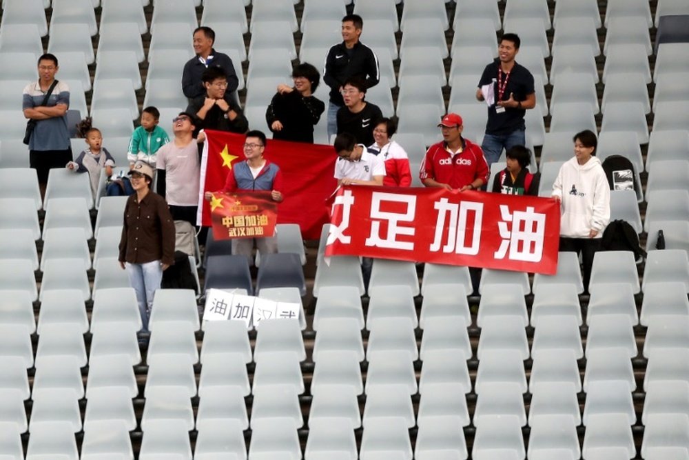 Après des semaines à l'étranger, les clubs chinois rentrent. AFP