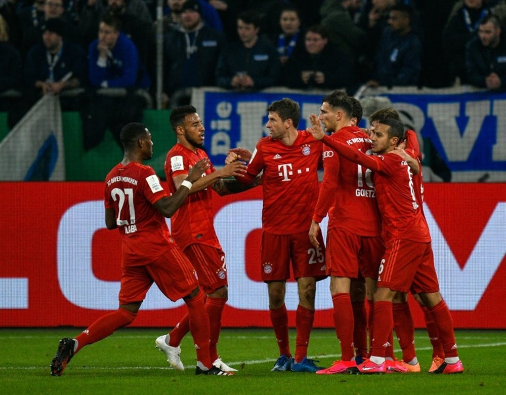 Le Bayern toujours intouchable passe en demi-finale. AFP