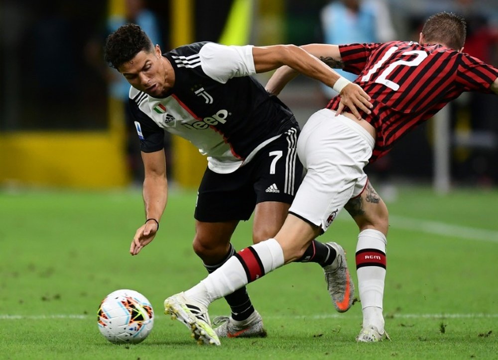 AC Milan-Juventus, capital surtout pour les Bianconeri. AFP