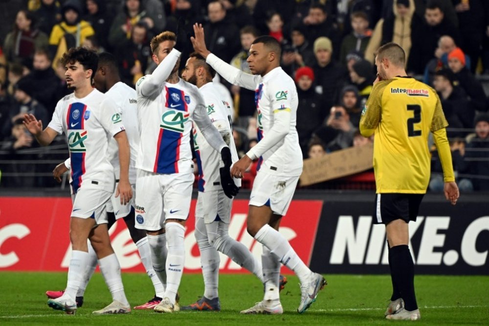 Coupe de France: Mbappé, cinq à Cassel pour envoyer le PSG défier l'OM. AFP