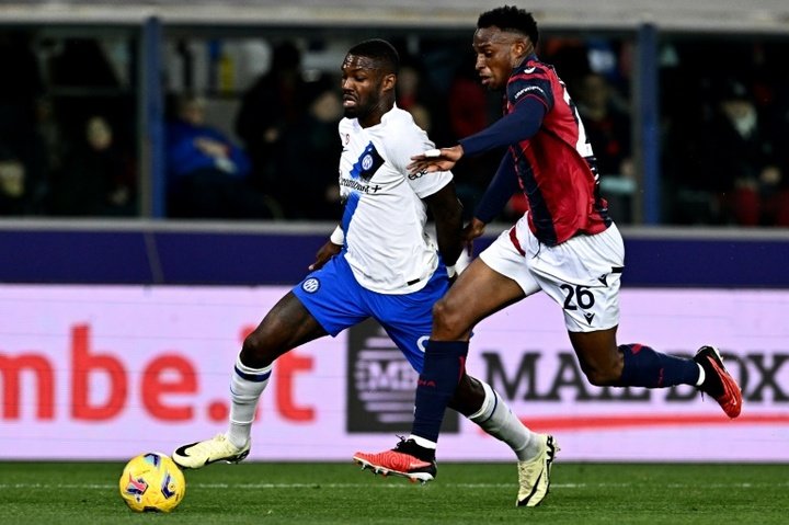 L'Inter stoppe Bologne et fonce vers le titre
