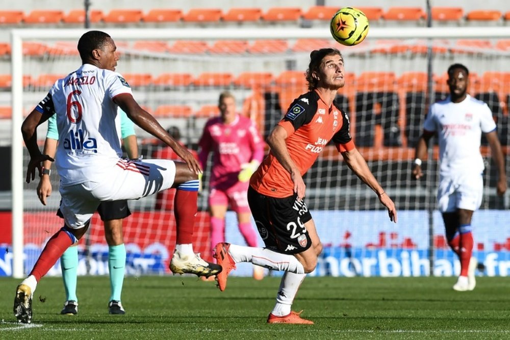 Hamel, tête dure, n'a pas peur de la concurrence à Lorient. afp