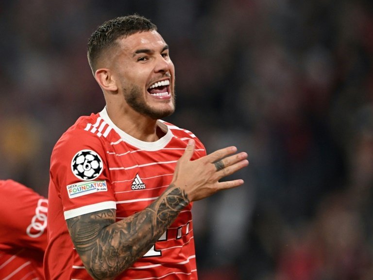 L'international français du Bayern Munich Lucas Hernandez absent plusieurs semaines. AFP