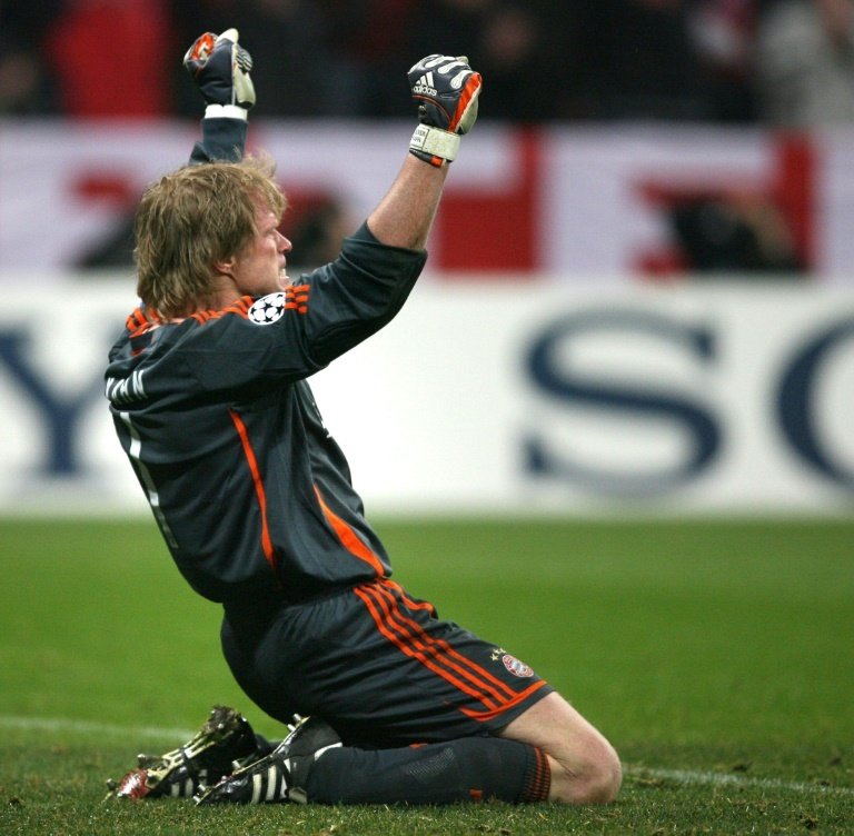 Oliver Kahn, alors gardien du Bayern. AFP
