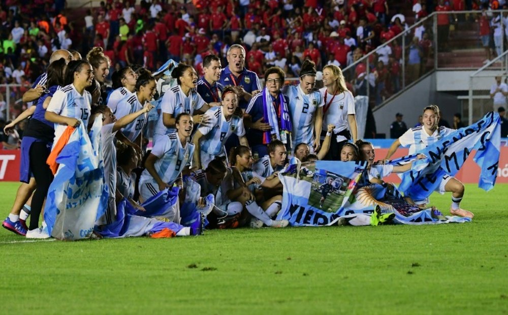 L'Argentine s'est qualifiée. AFP