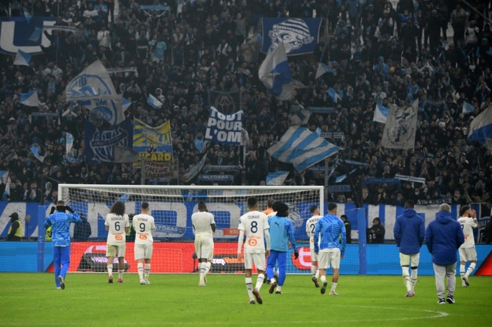 Objectif Coupe pour l'OM. AFP