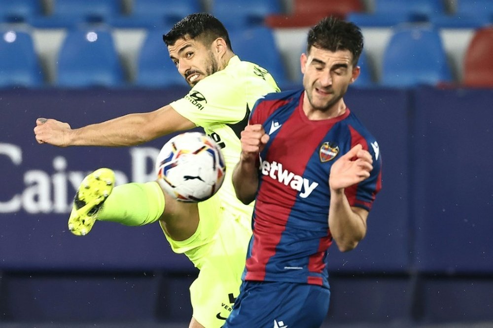 L'Atlético rate l'occasion de prendre le large. AFP