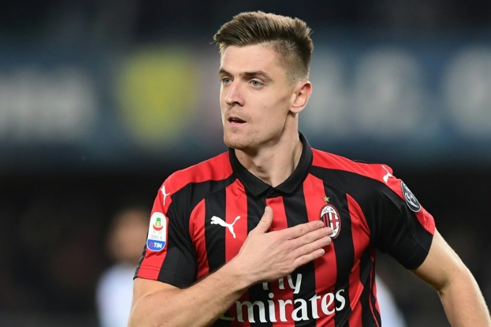 Milan s'est imposé grâce à Piatek. AFP