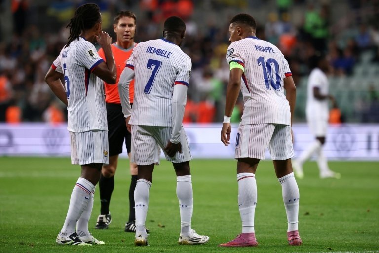 La blessure de Dembélé jette un froid. AFP