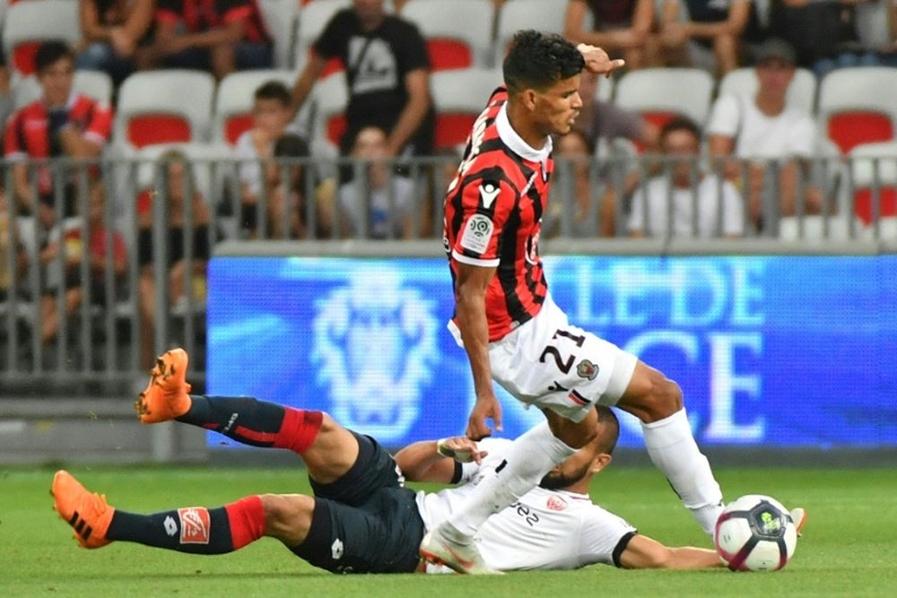 Barbosa s'est blessé contre Dijon. AFP