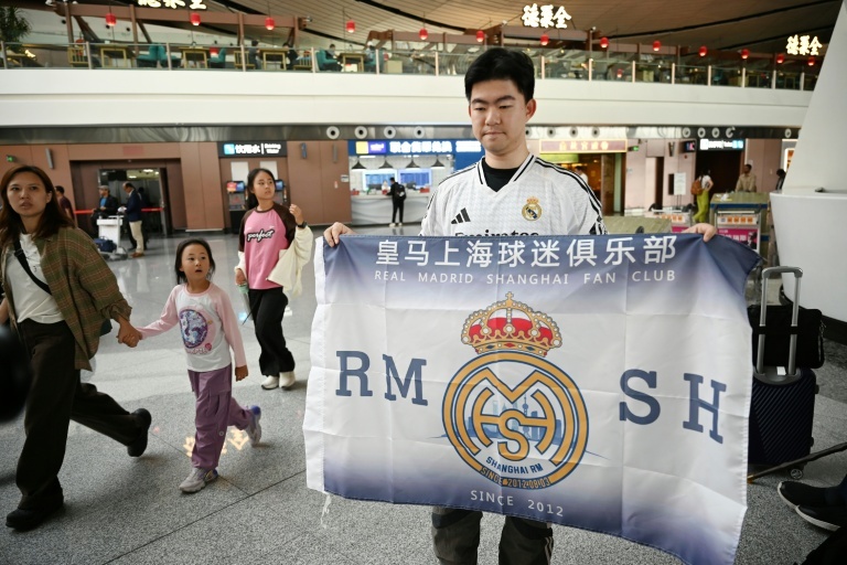Le Real Madrid aux portes de la Chine, les fans aux anges