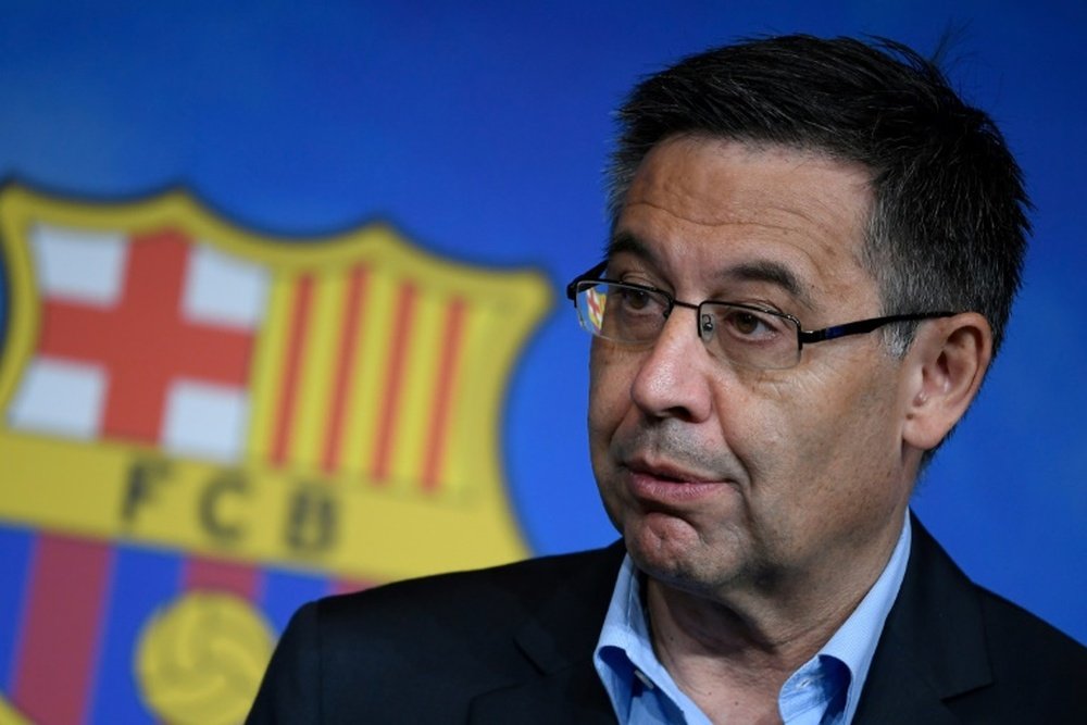 Le Barça coupe les ponts avec une entreprise controversée. AFP