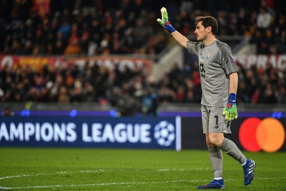 Casillas prend sa retraite sportive. AFP