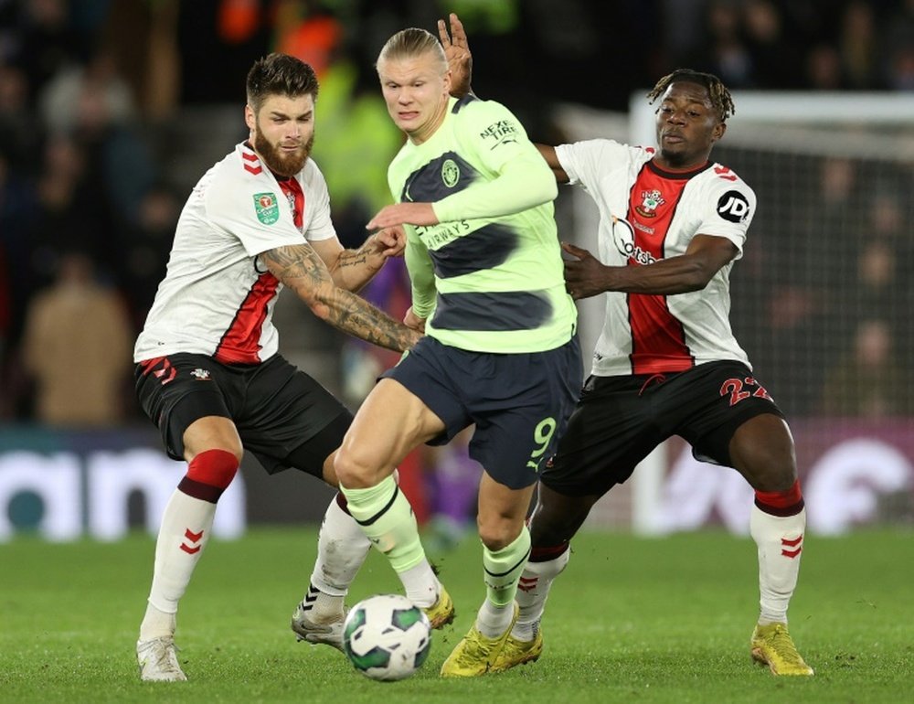 City surpris par Southampton. afp