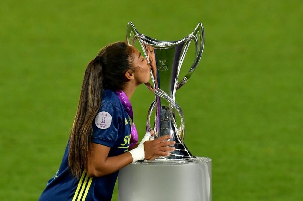 Records d'audience pour la finale de la Ligue des champions féminine. afp