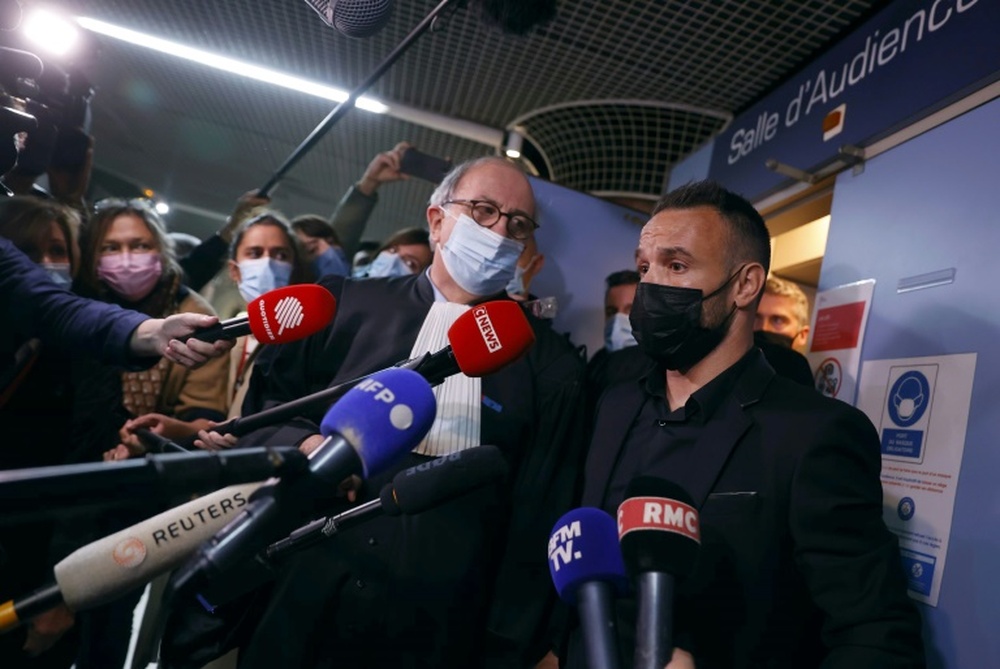 Le ressenti de Valbuena au coeur des plaidories de la défense. AFP