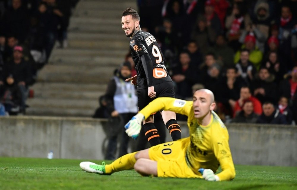 Benedetto, buteur d'extérieur. AFP