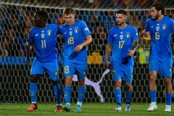 L'Italie retrouve des couleurs contre la Hongrie (2-1). AFP