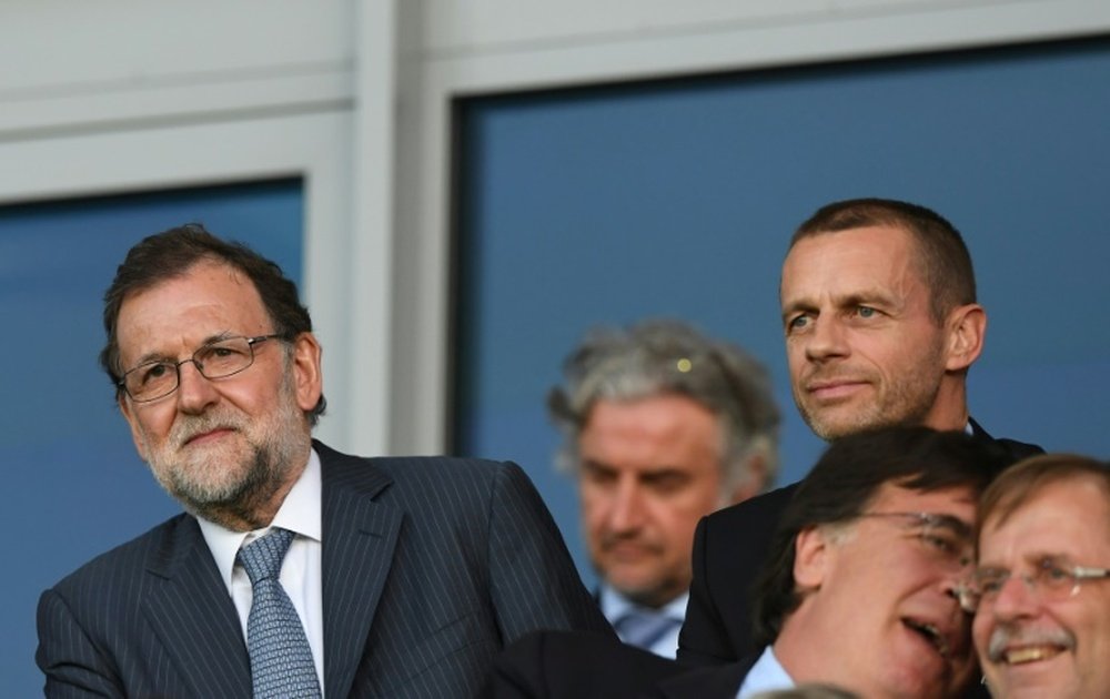 Rajoy, d'ex-chef du gouvernement à président de la fédération de football ? AFP
