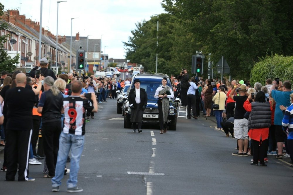 Funérailles en grande pompe pour Sir Jack Charlton, héros anglais... et irlandais. AFP