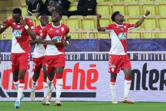 Coupe de France: Monaco écarte Amiens et file en demies.