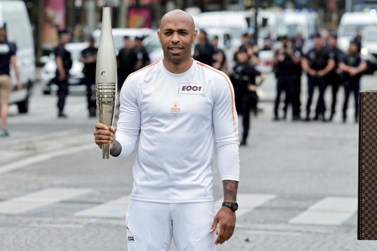 Thierry Henry, star contrariée, Olympien convaincu. AFP