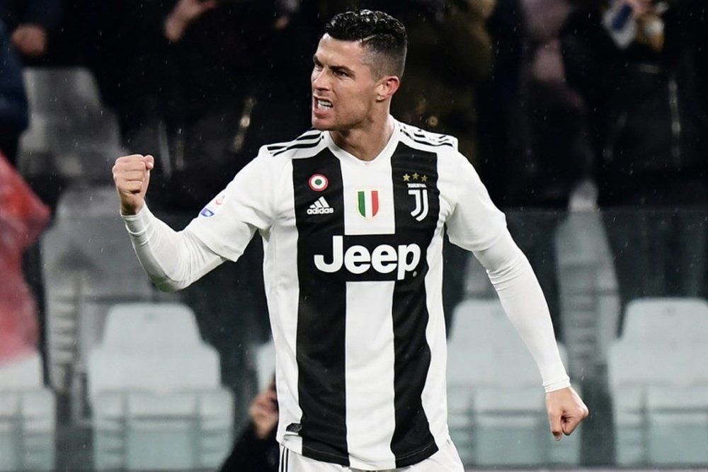 L'attaquant vedette de la Juventus Cristiano Ronaldo. AFP