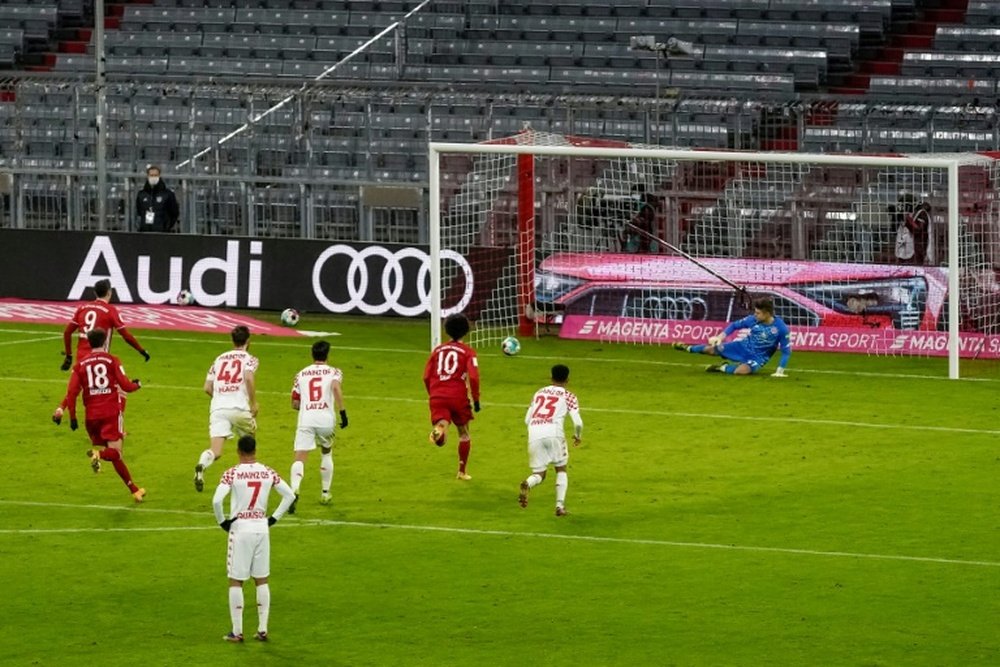 Le Bayern se rebiffe, Lewandowski hors concours. AFP