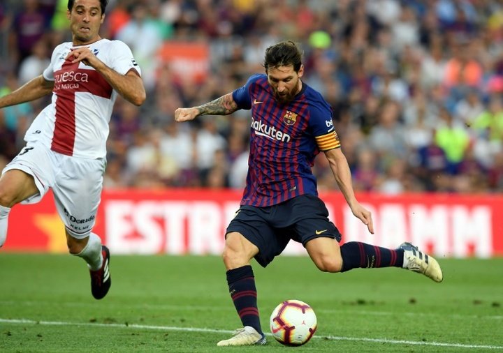 Le Barça donne une leçon au promu Huesca