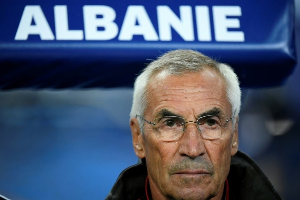 L'Albanie inaugure son stade pour le match retour contre la France. AFP
