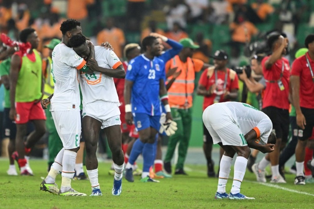 La Côte d'Ivoire sombre à domicile contre la Guinée équatoriale. afp