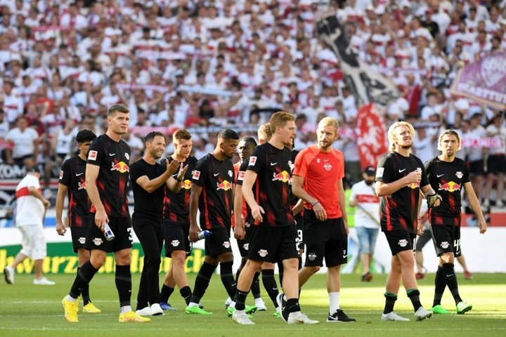 Leipzig tenu en échec à Stuttgart pour son premier match de championnat. afp