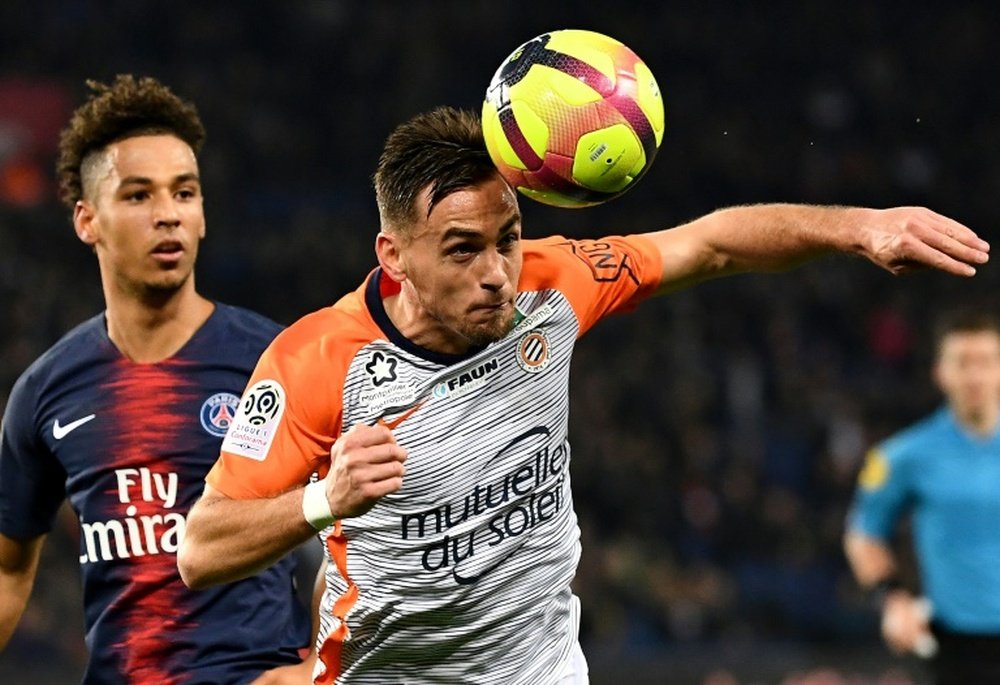 Aguilar passe de Montpellier à Monaco pour un contrat de cinq ans. AFP