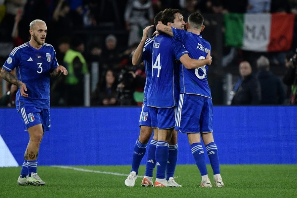 L'Italie se rapproche de la qualification. AFP