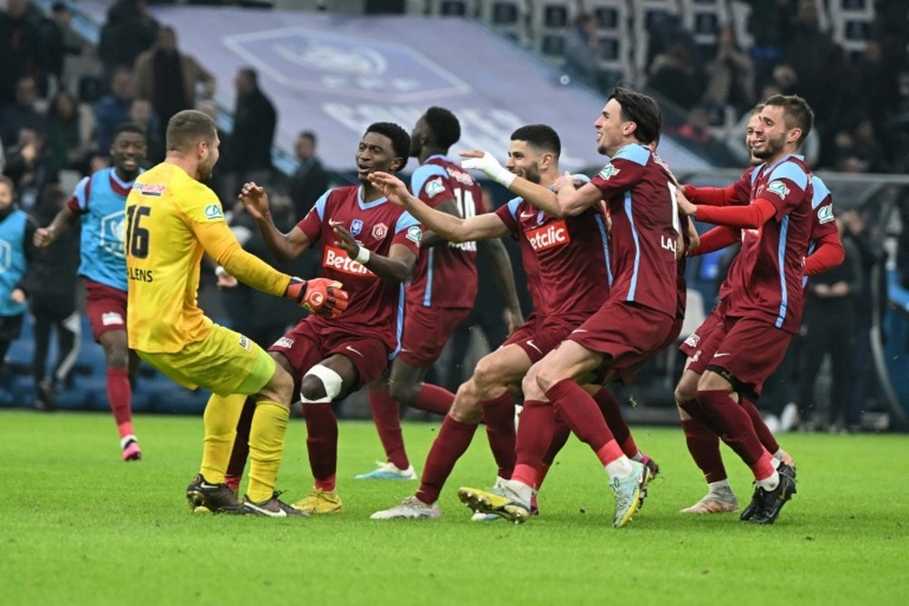 coup de tonnerre à Marseille, Annecy rejoint Toulouse, Nantes et Lyon en demies. AFP