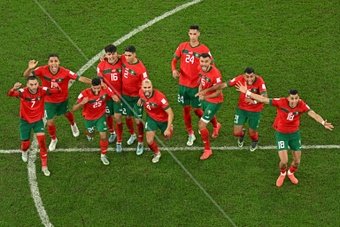 Le Maroc vient à bout de l'Espagne et atteint les quarts pour la première fois