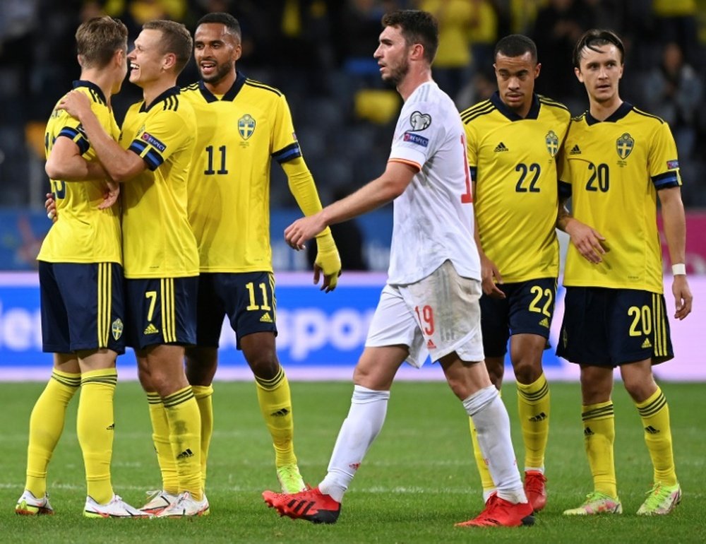 Qualifs Mondial-2022: l'Espagne douchée par le jeune duo suédois Isak - Kulusevski