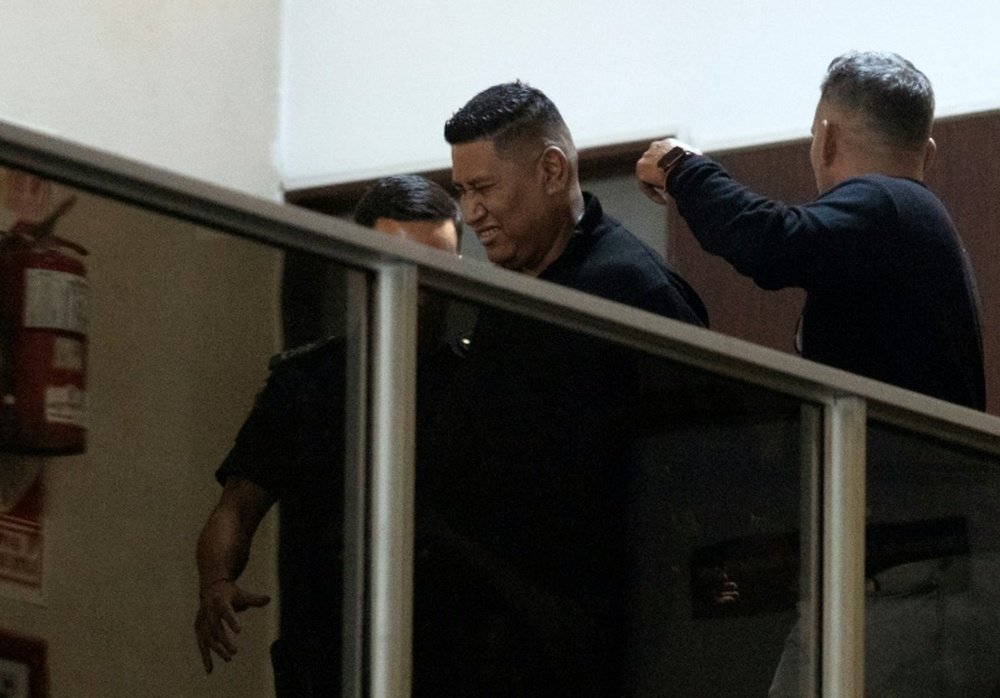 Julio Coria, ancien garde du corps de Maradona, arrêté pour faux témoignage. AFP