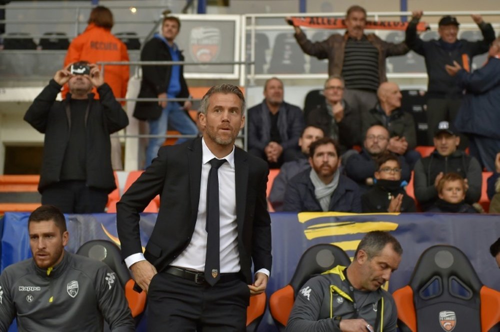 Lorient a gagné 1-0 contre Grenoble. AFP