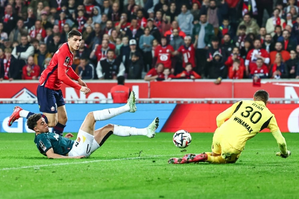 Lille bat Lens et se replace pour l'Europe. AFP