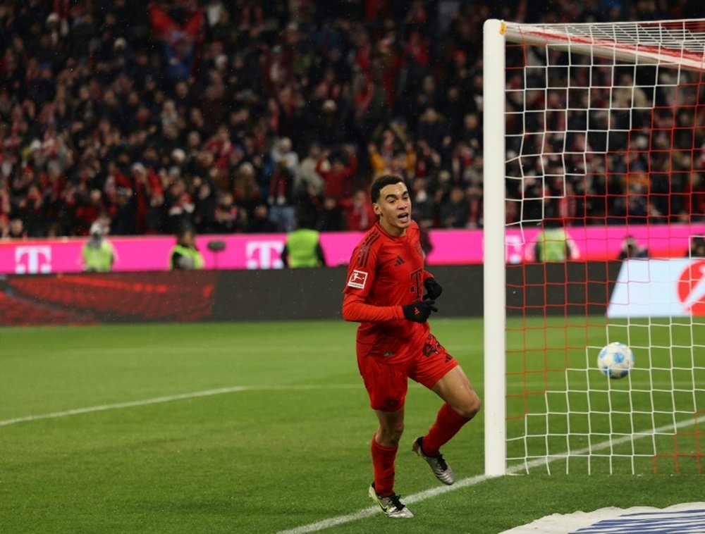 Le milieu de terrain allemand du Bayern Munich Jamal Musiala. AFP