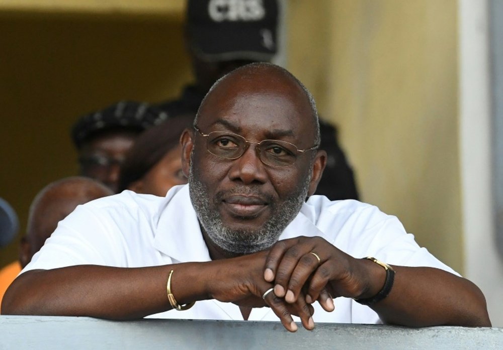 Décès du président de la fédération ivoirienne de football. AFP