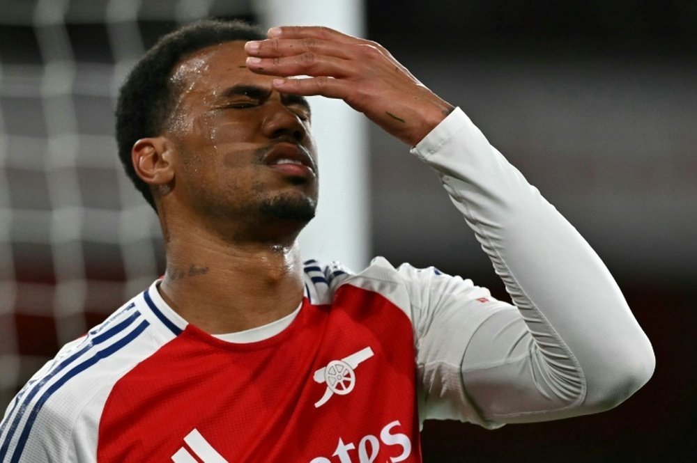 Gabriel OUT pour le reste de la saison. AFP
