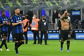 L'Inter Milan se rate contre Sassuolo. AFP