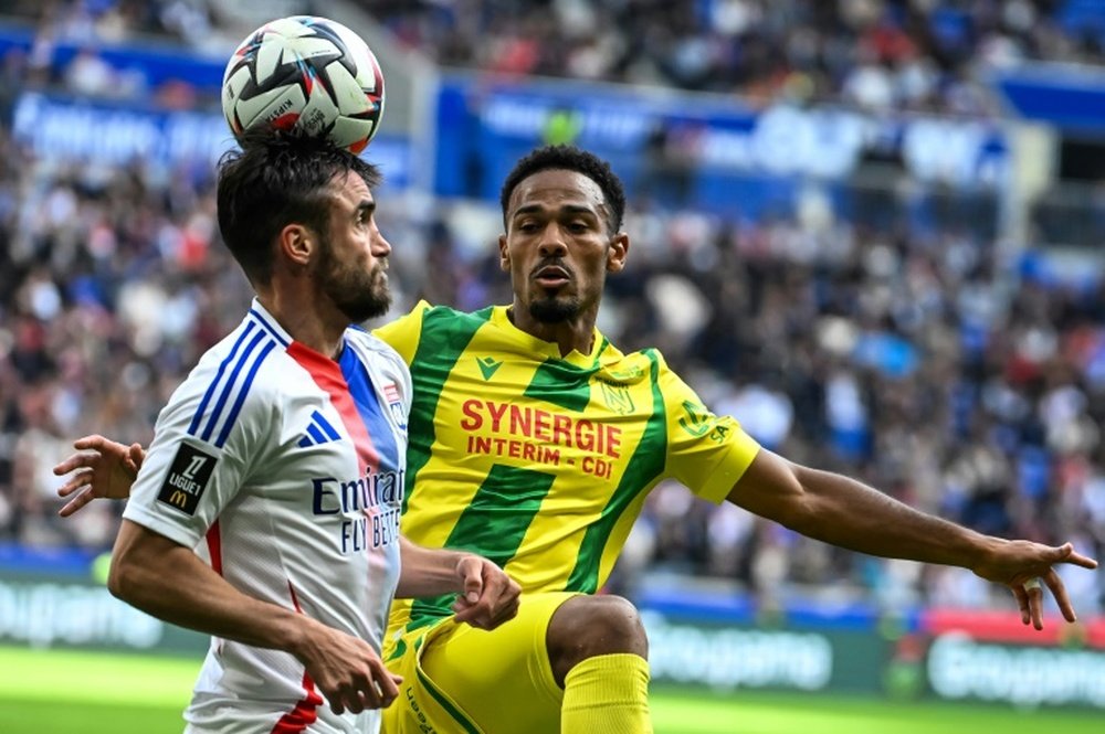 4ème victoire consécutive pour l'OL. AFP