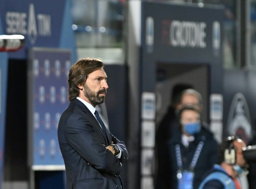 Pirlo, le Maestro de la Juventus tel un débutant. AFP