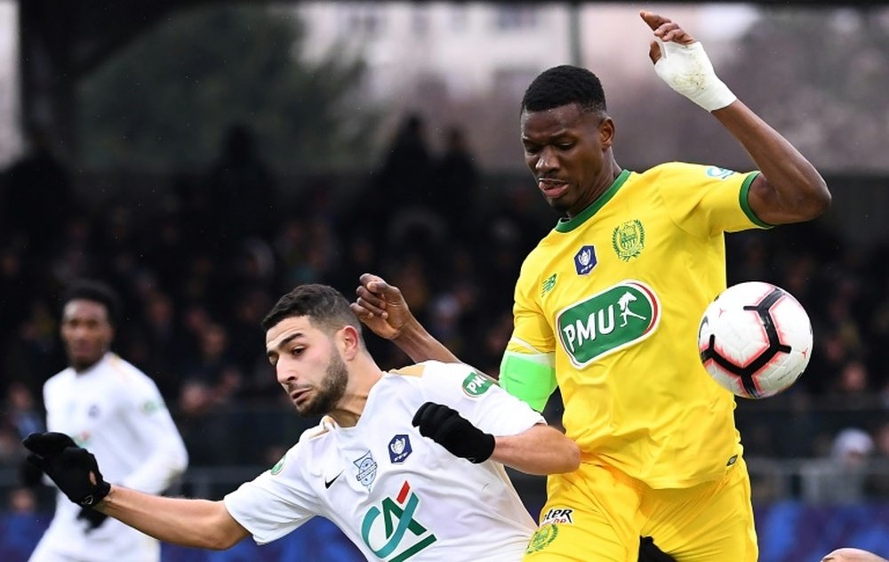 Coulibaly buteur. AFP