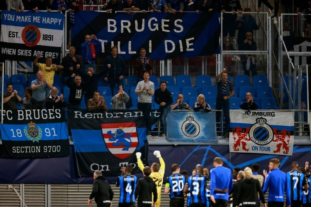 Bruges gagne à Leipzig et se place dans le groupe de la mort. afp