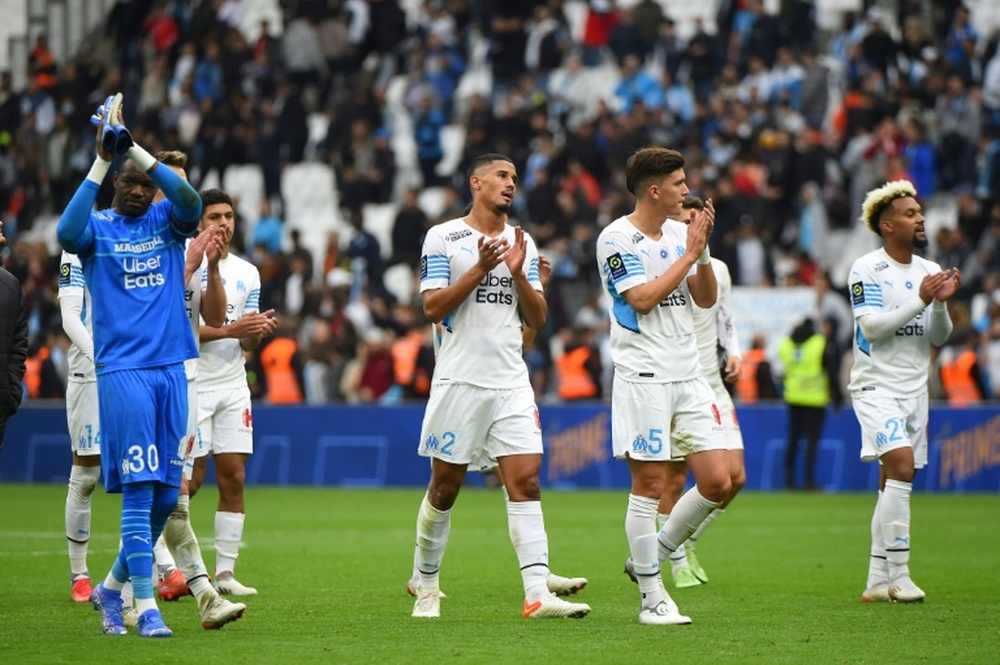 Pour l'OM, gagner, avancer et souffler. AFP