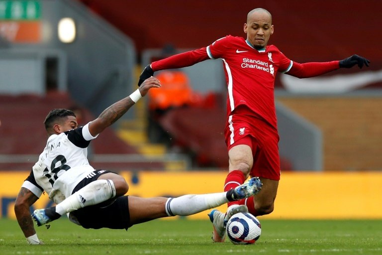 Fabinho a remis de l'ordre dans la maison des Reds. afp